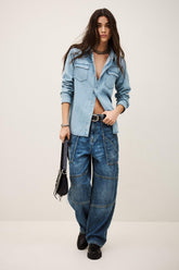 Shirt Adali Blue | ba&sh Clothing