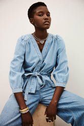 Long-Sleeve Top Lavina Blue | ba&sh Clothing