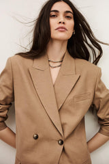 Blazer Jacket Clay Brown | ba&sh Clothing