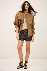 Safari-Style Jacket Coly Brown | ba&sh Clothing