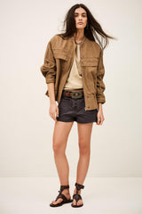 Safari-Style Jacket Coly Brown | ba&sh Clothing
