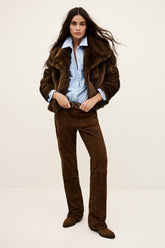 Faux Fur Coat Foxy Brown | ba&sh Clothing