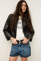 3/4 Sleeve Jacket Mylos Black | ba&sh Clothing