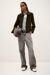 Straight-Cut Jacket Milas Green | ba&sh Clothing