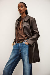 3/4-Length Coat Madie Brown | ba&sh Clothing