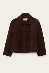 Straight-Cut Jacket Milas Brown | ba&sh Clothing