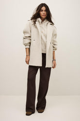 Coat Olsom Off-White | ba&sh Clothing