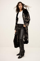 Kimono Long Aliette Black | ba&sh Clothing