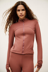 Stand-Up Collar Jacket Gladys Pink | ba&sh Clothing
