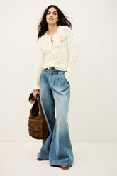 Knit Cardigan Soria Off-White | ba&sh Clothing