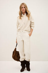 Cropped Sweater Corvy Beige | ba&sh Clothing