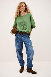 Sweatshirt Maia Green | ba&sh Clothing
