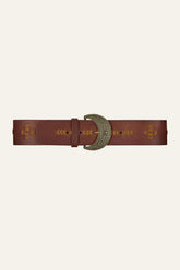 Braided Leather Belt Banha Brown | ba&sh Clothing|Shoes & Accessories