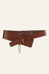 Leather Belt Baina Brown | ba&sh Clothing|Shoes & Accessories