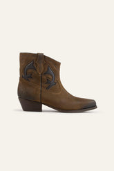 Suede Cowboy Ankle Boots Curtis Brown | ba&sh Shoes & Accessories