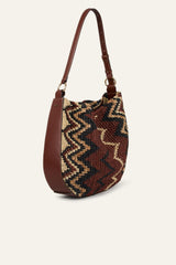 Raffia Hobo Bag Arya Multicolored | ba&sh Shoes & Accessories