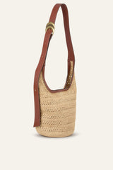 Woven Bucket Bag Youyou Brown | ba&sh Shoes & Accessories