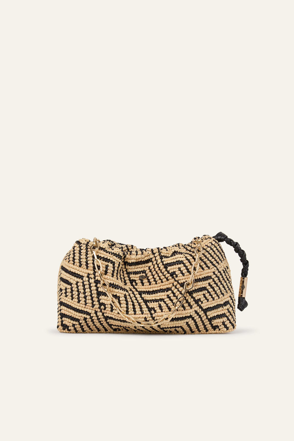 Raffia Bag June Black | ba&sh Shoes & Accessories