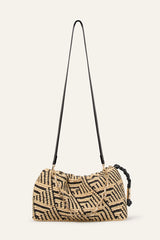 Raffia Bag June Black | ba&sh Shoes & Accessories