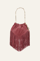 Mini Suede Bag June Pink | ba&sh Shoes & Accessories