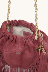 Mini Suede Bag June Pink | ba&sh Shoes & Accessories