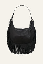 Fringed Bag Swing Black | ba&sh Shoes & Accessories