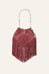 Mini Suede Bag June Pink | ba&sh Shoes & Accessories