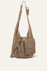 Suede Bucket Bag Youyou Gray | ba&sh Shoes & Accessories