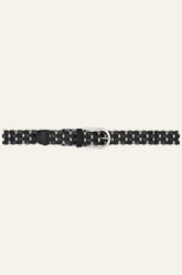 Braided Leather Belt Beck Black | ba&sh Shoes & Accessories