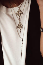 Necklace With Pendant Ojas Gray | ba&sh Shoes & Accessories