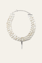 Pearlnecklace Blanca Gray | ba&sh Shoes & Accessories