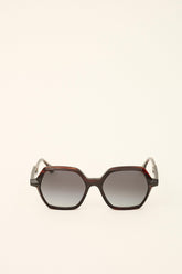 Hexagonal Sunglasses Lizbet Red | ba&sh Shoes & Accessories