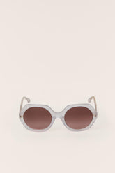 Round Sunglasses Luny Gray | ba&sh Shoes & Accessories