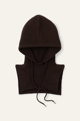 Hooded Neck Warmer Cadetto Brown | ba&sh Shoes & Accessories