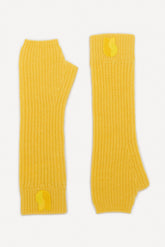 Long Mittens Moon Yellow | ba&sh Shoes & Accessories