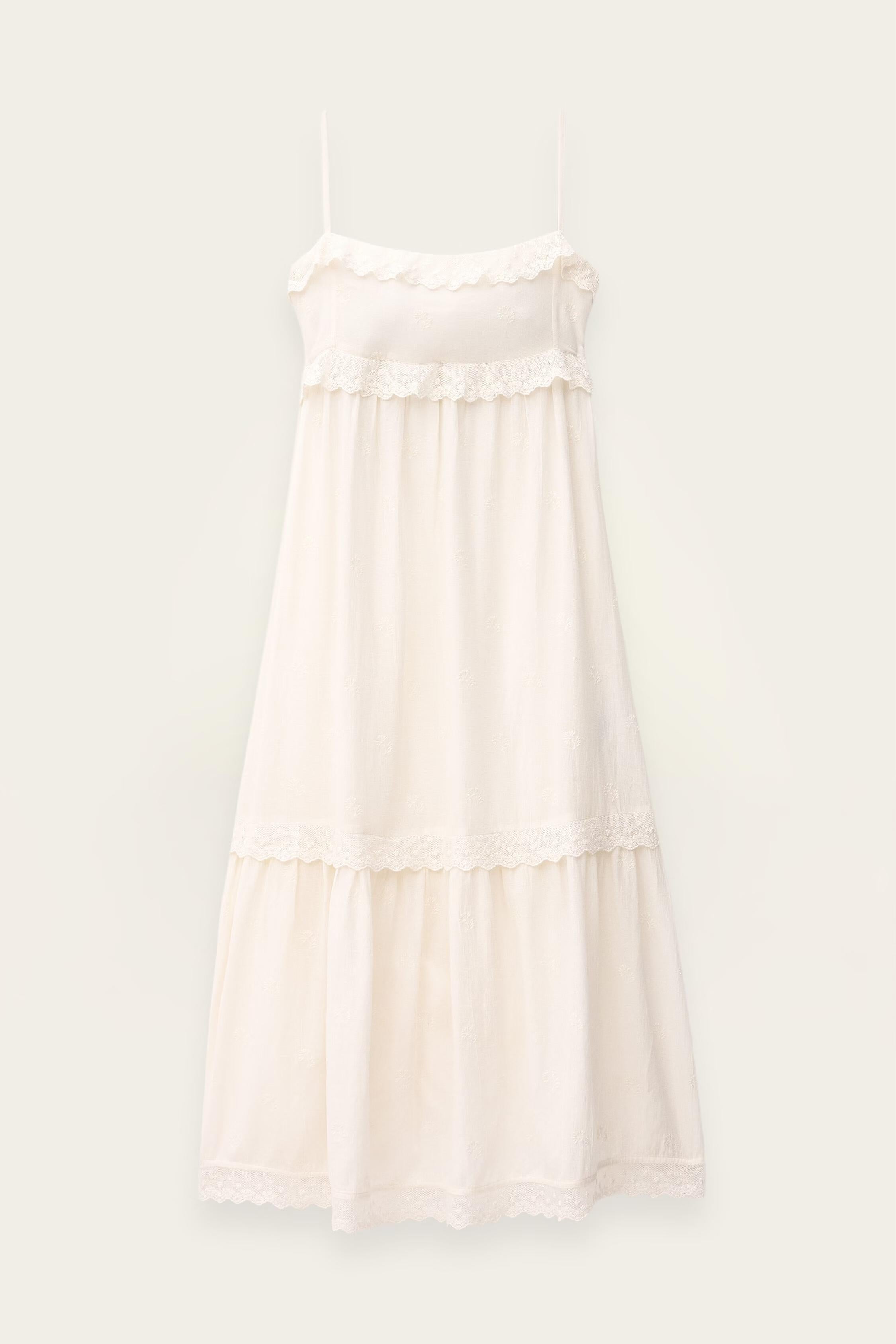 Elegant Midi Dress Penny Off-White | ba&sh Clothing