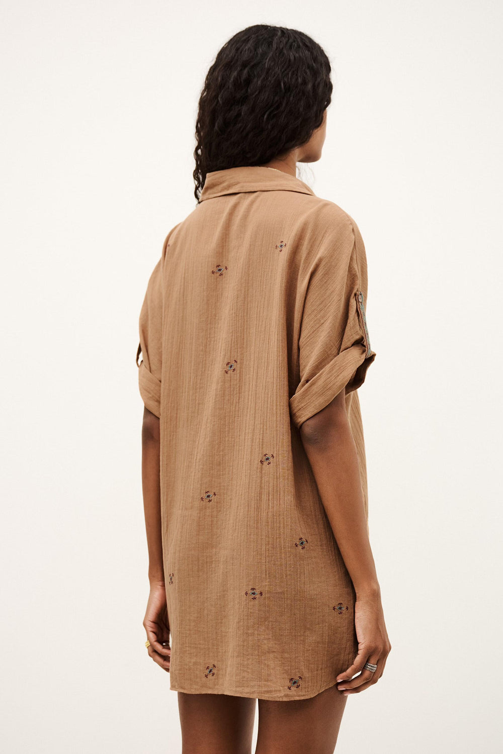 Embroidered Shirt Daela Beige | ba&sh Clothing