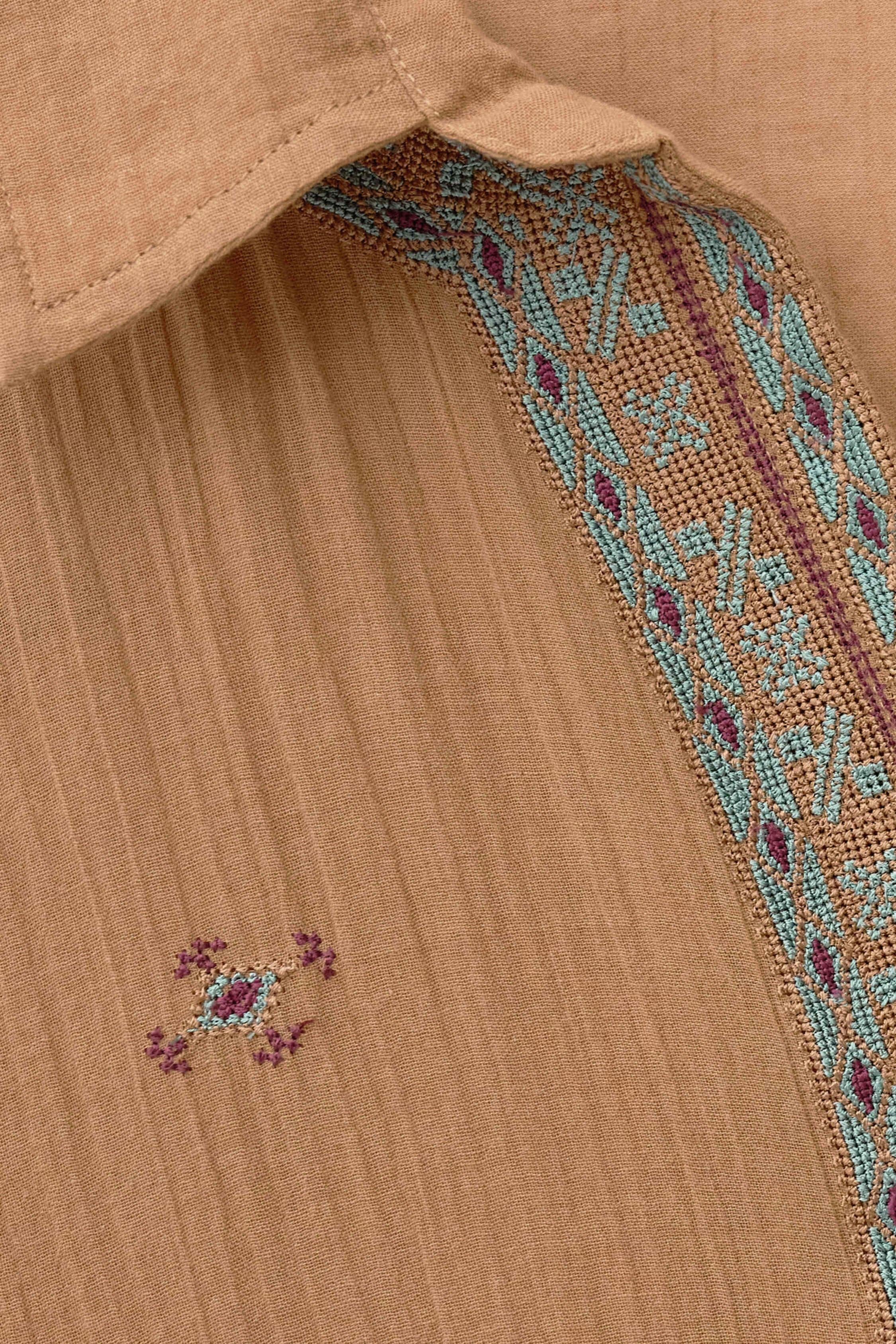 Embroidered Shirt Daela Beige | ba&sh Clothing