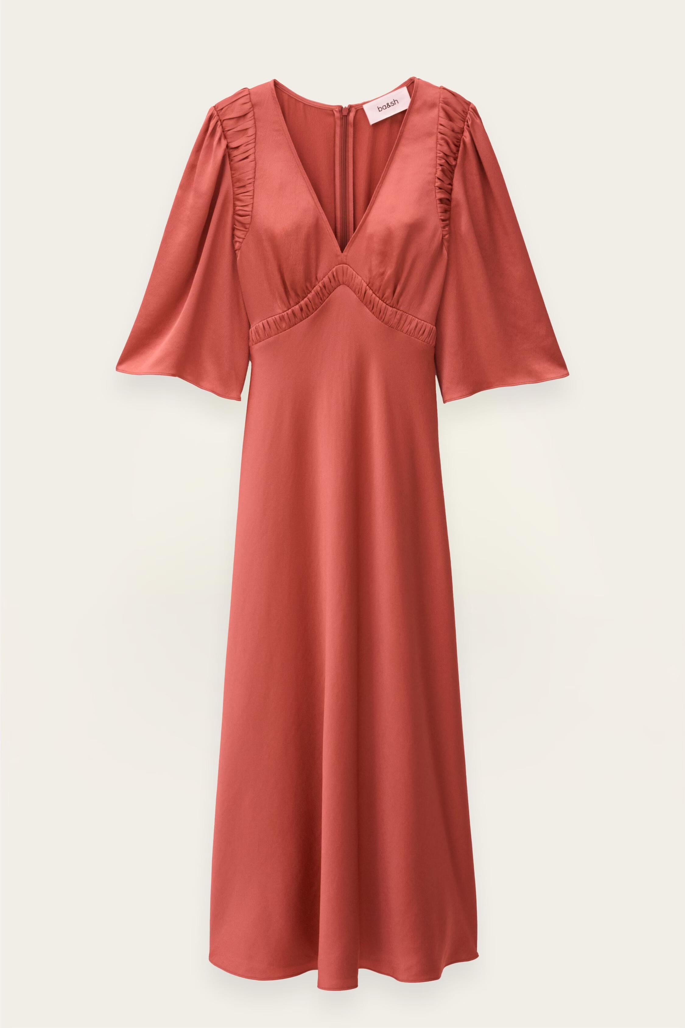 Midi Dress Charlotte Pink | ba&sh Clothing