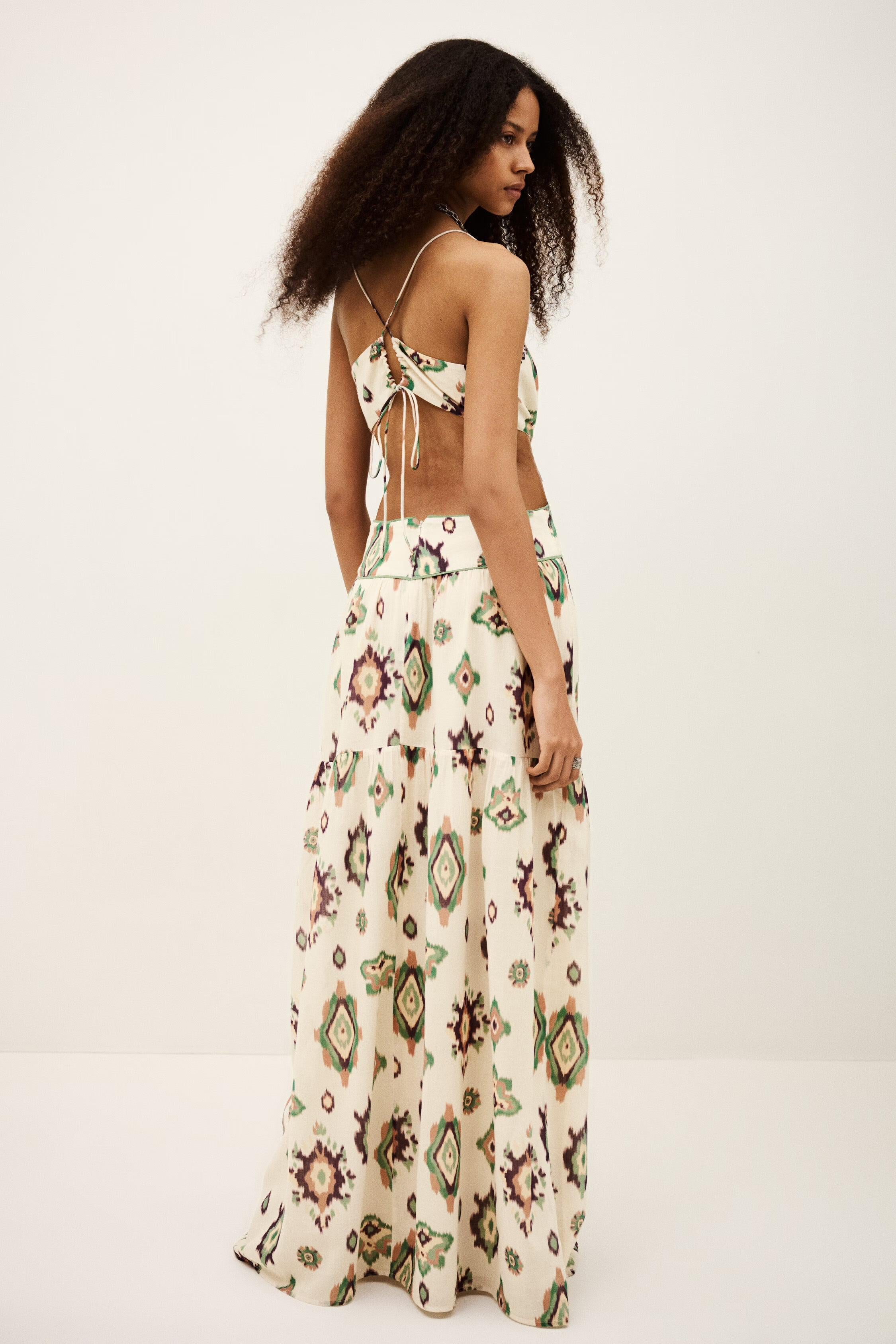 Maxi Dress Omelia Off-White | ba&sh Clothing