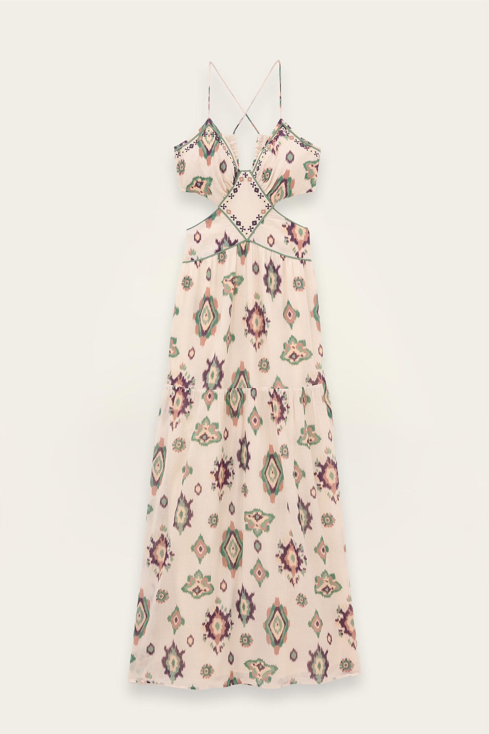 Maxi Dress Omelia Off-White | ba&sh Clothing