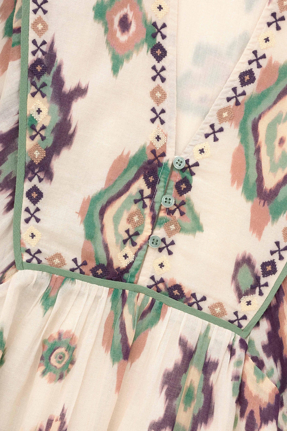 Mini Dress Olalie Off-White | ba&sh Clothing