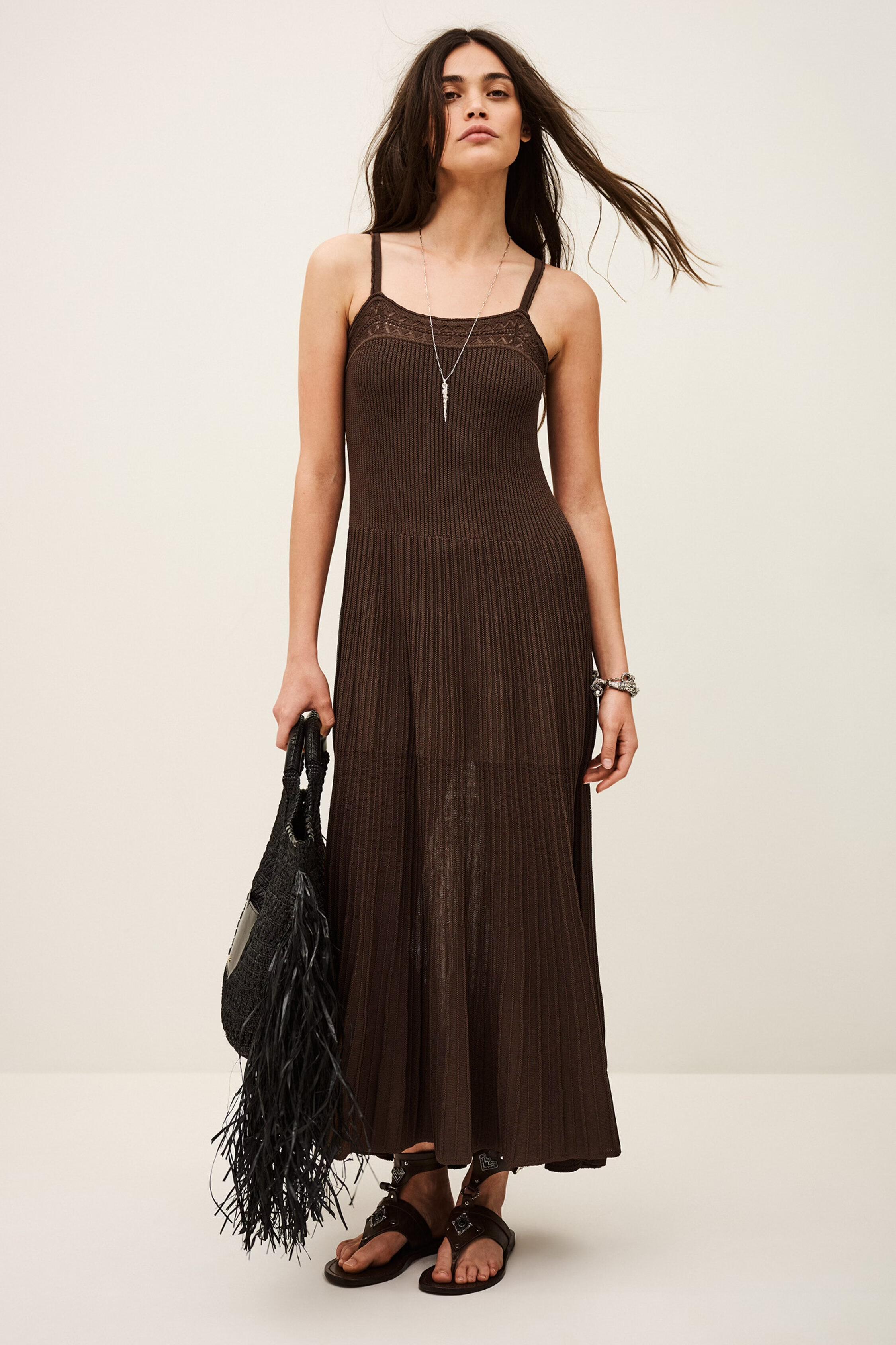 Dress Noto Brown | ba&sh Clothing