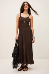 Dress Noto Brown | ba&sh Clothing