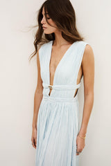 Maxi Dress Tania Blue | ba&sh Clothing