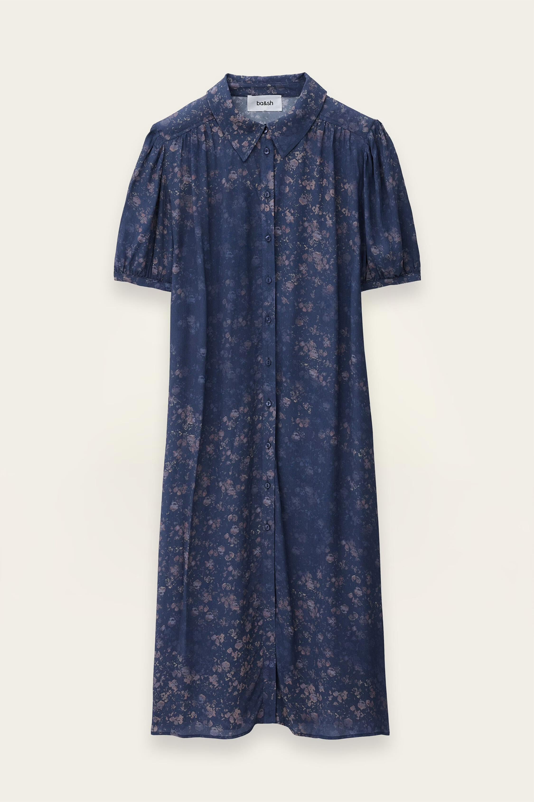 Dress Norma Blue | ba&sh Clothing|Sale