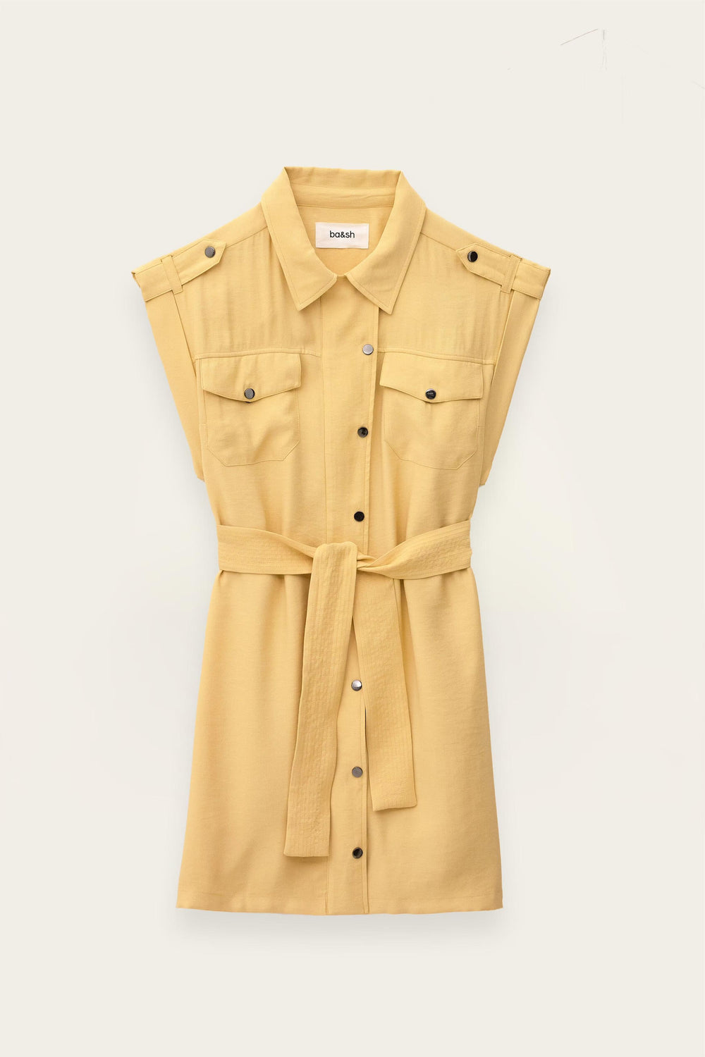Mini Dress Diala Yellow | ba&sh Clothing