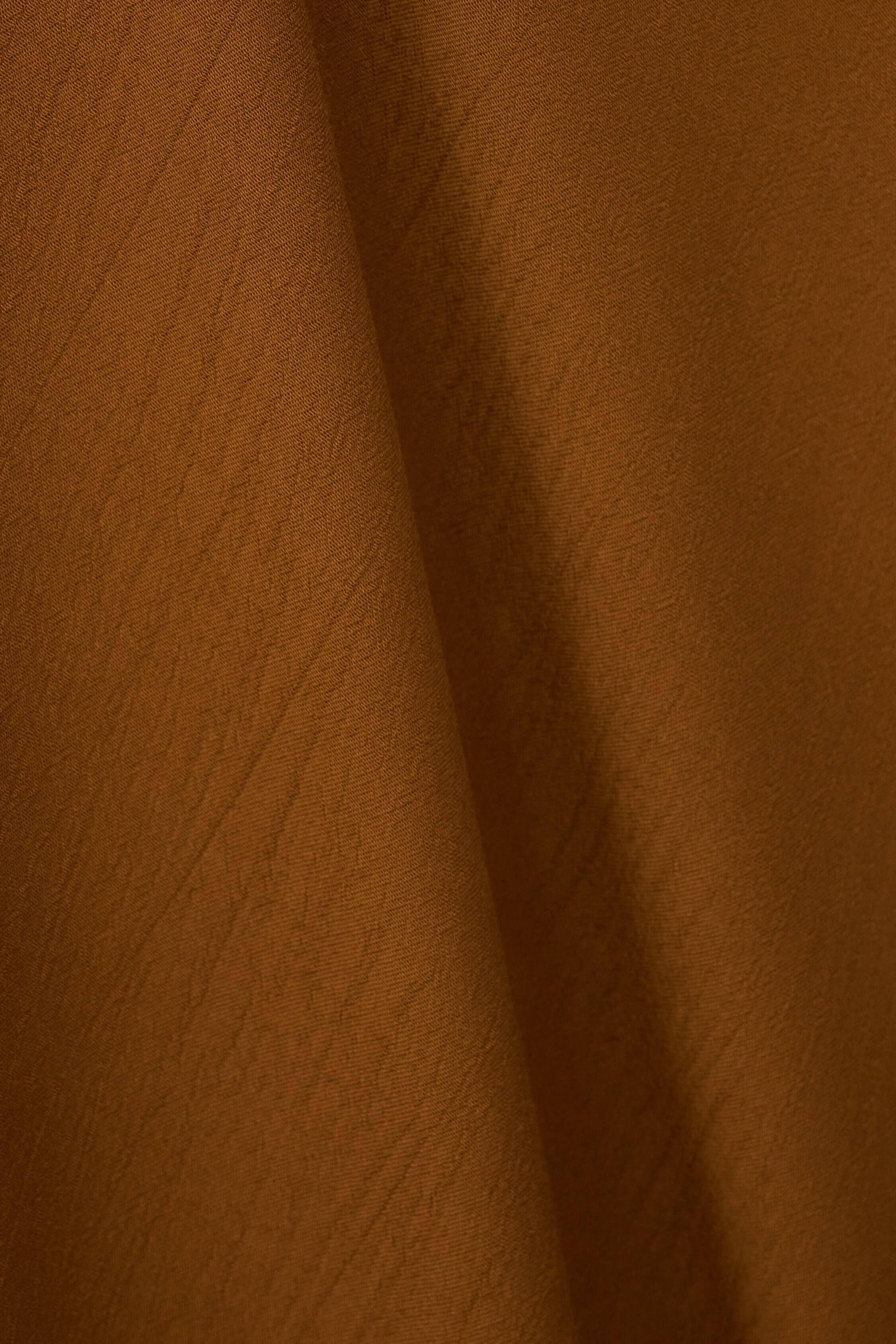Fluid Viscose Backless Dress Hany Brown | ba&sh Clothing