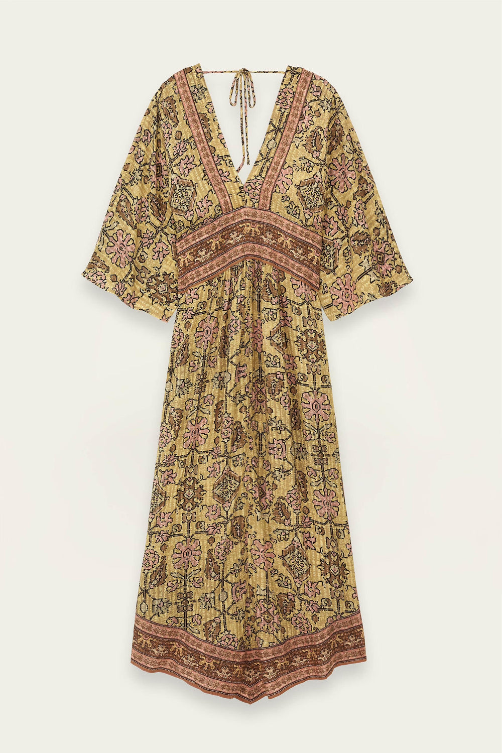 Midi Dress Pipa Yellow | ba&sh Clothing