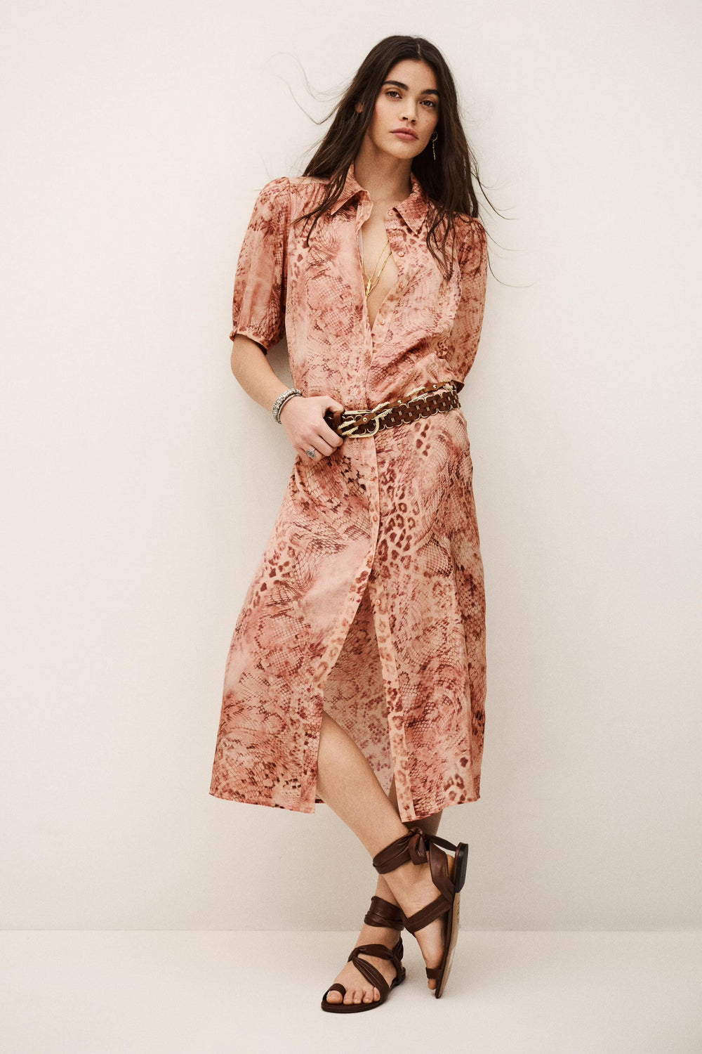 Dress Corma Pink | ba&sh Clothing